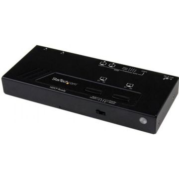 StarTech.com 2x2 HDMI matrix switch met automatische en prioriteitschakeling - 1080p