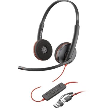 Poly Blackwire 3220 - USB-C, USB-A
