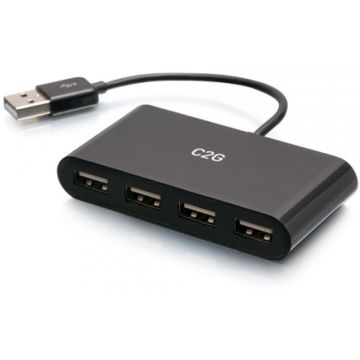 C2G 4-Port USB Hub - USB 2.0 Hub
