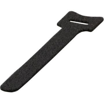 EFB Klettkabelbinder 10St/Pack,L:230mm B:12mm, schwarz
