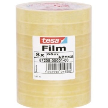 tesafilm Standard 8 Rollen 66m x 19mm