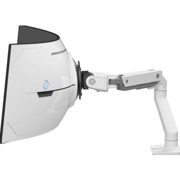 Ergotron 45-693-216 - HX-monitorarm voor bureaubevestiging met VHD-draaifunctie