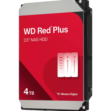 WD Red Plus WD40EFPX 4TB - Vaste schijf