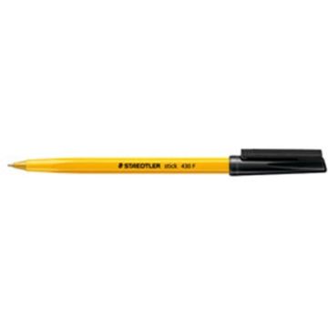 STAEDTLER Balpen stick 430 F zwart