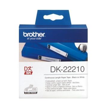 Brother DK-22210 - Zwart op wit