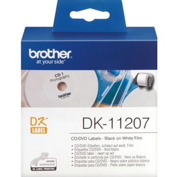 Brother DK-11207 - Zwart op wit