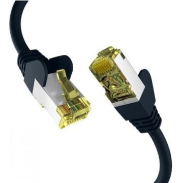 EFB CAT6a SCHWARZ 50m Patchkabel S/FTP PIMF