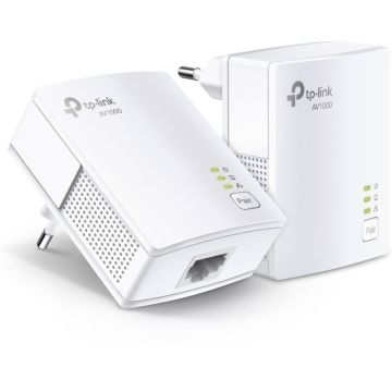 Powerline 1000mb TP-Link TL-PA717 KIT AV1000 Gigabit Powerline Starter Kit