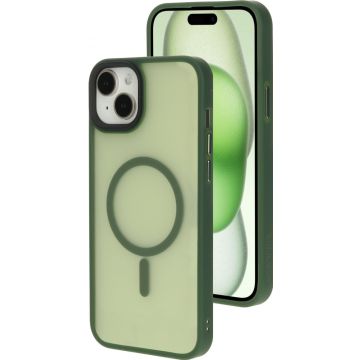Hardcover met Corner Protection en geschikt voor MagSafe voordelen: + Transparante frosted afwerking: frisse uitstraling en tijdloos ontwerp + MagSafe geschikt: de ingebouwde magneet is geschikt voor alle Apple MagSafe accessoires en laders! + Impact prot
