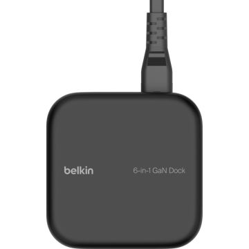 Belkin CONNECT 6-in-1 Core GaN - Dockingstation