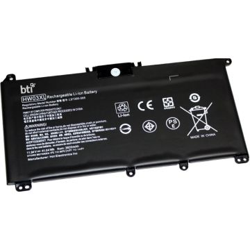 BTI - Batterij voor laptopcomputer (gelijk aan: HP HW03XL, HP HW03041XL, HP L96887-1D1, HP L97300-005)