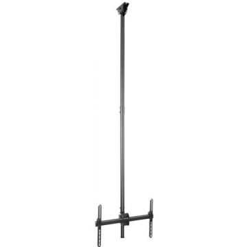 StarTech.com TV beugel voor hoog plafond - 2,5 m tot 3 m lange stang
