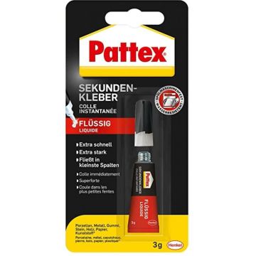 Pattex secondenlijm Classic FlÃ¼ssig WA97, Tube met 3g