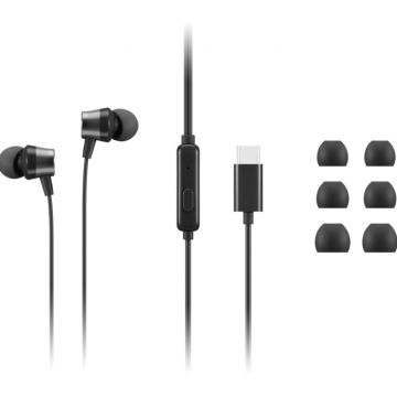 Lenovo Go - In-ear hoofdtelefoons met micro