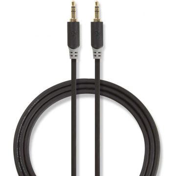 Stereo Audio Cable | 3.5 mm Male - 3.5 mm Male | 2.0 m | Anthracite