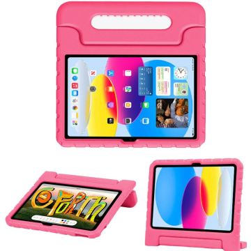 Accezz Kidsproof Backcover met handvat iPad 10 (2022) 10.9 inch - Roze