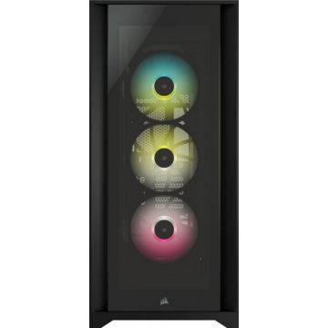 Corsair iCUE 5000X RGB Black - Midtowermodel