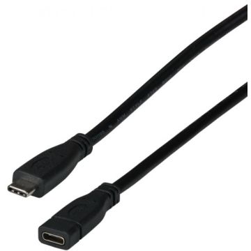 EFB USB3.2 Gen2 Verlängerungskabel C-C St-Bu, 1m, 10Gbit