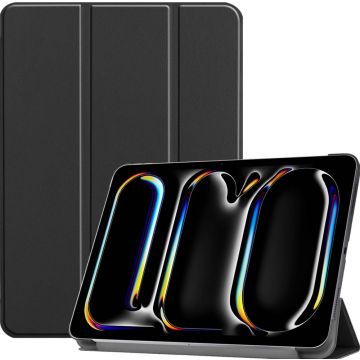 Accezz Trifold Bookcase iPad Pro 13 (2024) M4 - Zwart