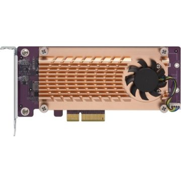 QNAP QM2-2P-244A - Controller voor opslag
