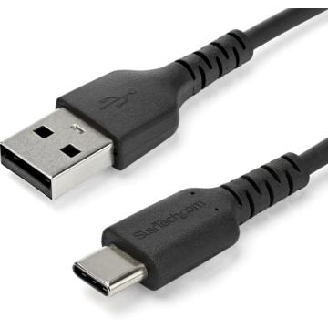 StarTech.com 2m USB A to USB C Charging Cable - Durable Fast Charge & Sync USB 2.0 to USB Type C Data Cord