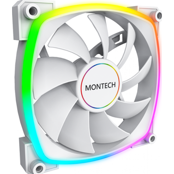 Montech AX140 PWM ARGB White - Ventilator
