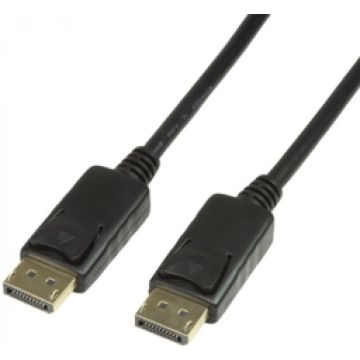Cable Logilink DP 1.2 5m Black  4K/60Hz