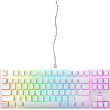 Cherry Xtrfy K4V2 RGB TKL Wit - Toetsenbord