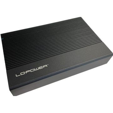 HDD ACC LC-Power LC-35U3-C 3,5 to USB-C 3.2 3,5,Black