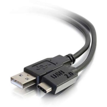 C2G 4m USB 2.0 USB Type C to USB A Cable MM - USB C Cable Black