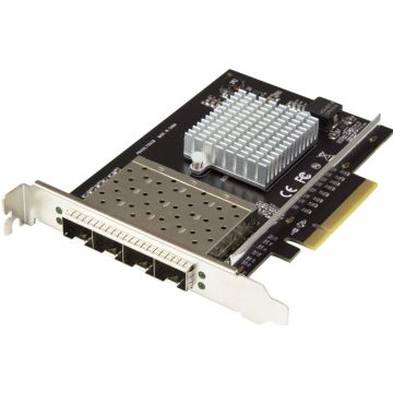 StarTech.com 4 poorts SFP + server netwerkkaart - PCI Express