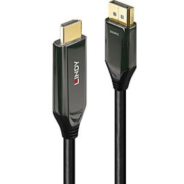 LINDY DisplayPort an HDMI 8K60 Adapterkabel aktiv 3m