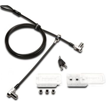 Kensington Universal 3-in-1 Keyed Cable Lock - Twin Lockheads