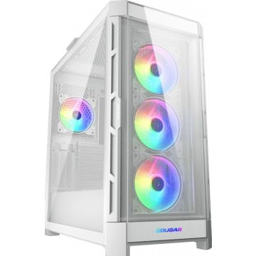 COUGAR Behuizing Midi-Tower Duoface Pro ARGB, Weiß