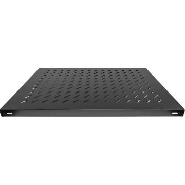 Vast Plateau, 19-Inch, 1HE, 800mm, 100Kg, Zwart
