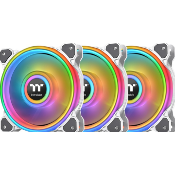 Thermaltake Riing Quad 14 RGB Radiator Fan White - Ventilator