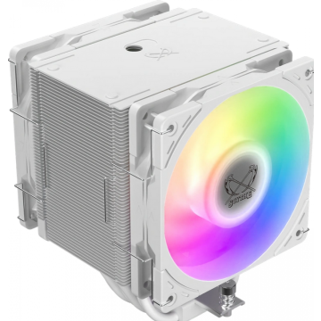 Scythe Mugen 6 Dual Fan White ARGB Edition - Luchtkoeler