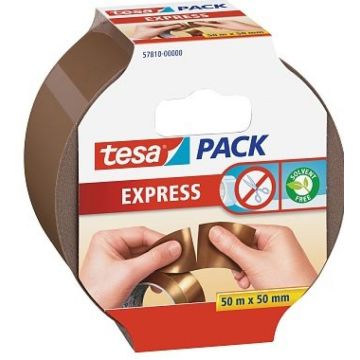 tesapack Express 50m 50mm bruin