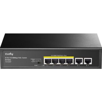 Cudy FS1006P -Netwerk switch - Fast Ethernet (10/100)