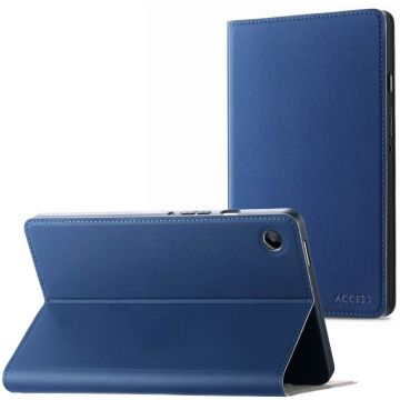 Accezz Classic Tablet Case Samsung Galaxy Tab A9 8.7 inch  - Donkerblauw