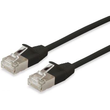 Equip Patchkabel Cat6A S/FTP 2xRJ45 5.00m sw (SSTP) Slim
