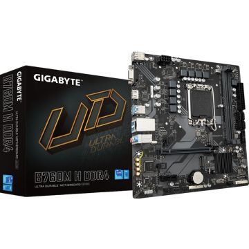 MB GIGABYTE B760M H DDR4 (B760,S1700,mATX,Intel)