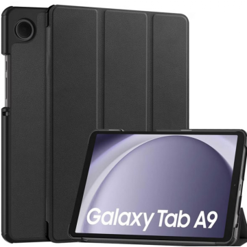 Accezz Trifold Bookcase Samsung Galaxy Tab A9 8.7 inch - Zwart