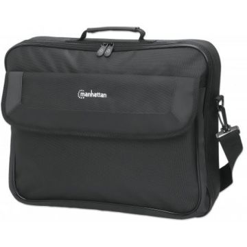 MANHATTAN NB Tasche Cambridge Clamshell 17,3"" schwarz