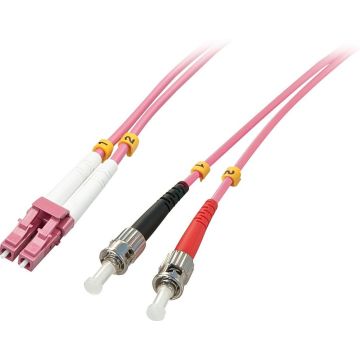 Lindy LWL-Duplexkabel LC/ST OM4 15m 50/125Ã¦m Multimode
