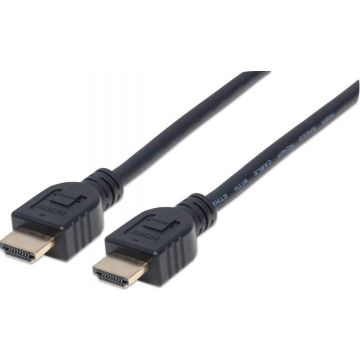 Manhattan HDMI-Kabel 4k@60Hz CL3 zert. afgeschermd 5m
