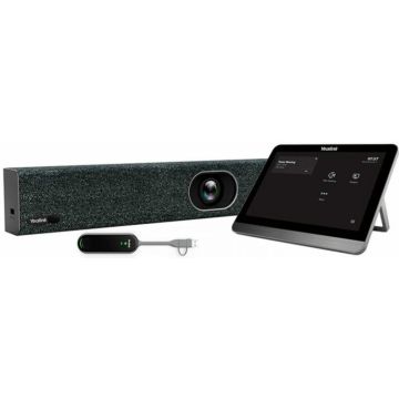 Yealink MeetingBar A20 - All-in-one samenwerking videobalk (videobalk, draadloze gedeelde pod, aanraakconsole)