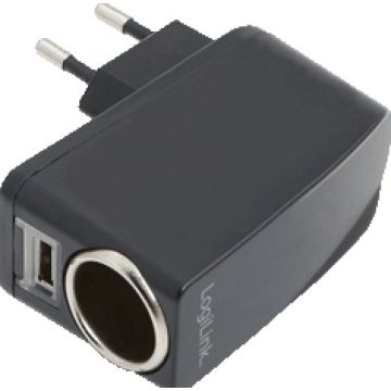 LogiLink Charger AC / DC, 1-port USB, 1000mA