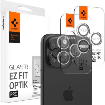 Spigen GLAS.tR EZ Fit Optik Pro - Lensbeschermer voor mobiele telefoon