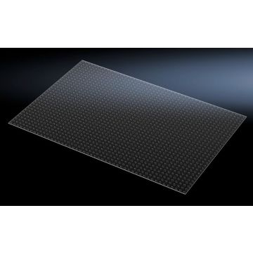 Rittal afsluitplaatje, gelocht, BH: 1200x800 mm